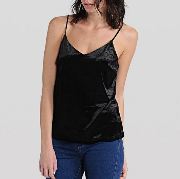 NWOT Vero Moda Velvet Tank Top - Picture 1 of 2